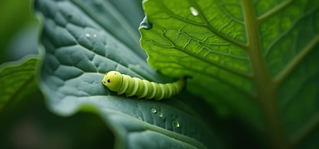 Astuces naturelles pour lutter contre les petites chenilles vertes au potager Astuces naturelles pour lutter contre les petites chenilles vertes au potager