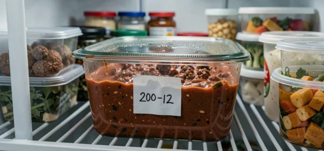 Combien de temps conserver sa sauce bolognaise maison au frigo sans risque ?